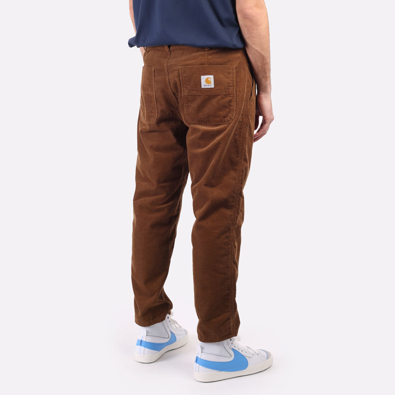 мужские коричневые брюки Carhartt WIP Abbott Pant I029804-hamilton brown - цена, описание, фото 3