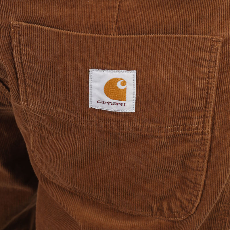 мужские коричневые брюки Carhartt WIP Abbott Pant I029804-hamilton brown - цена, описание, фото 5