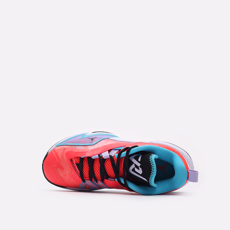 женские красные баскетбольные кроссовки Jordan One Take 3 (GS) DC7702-600 - цена, описание, фото 6
