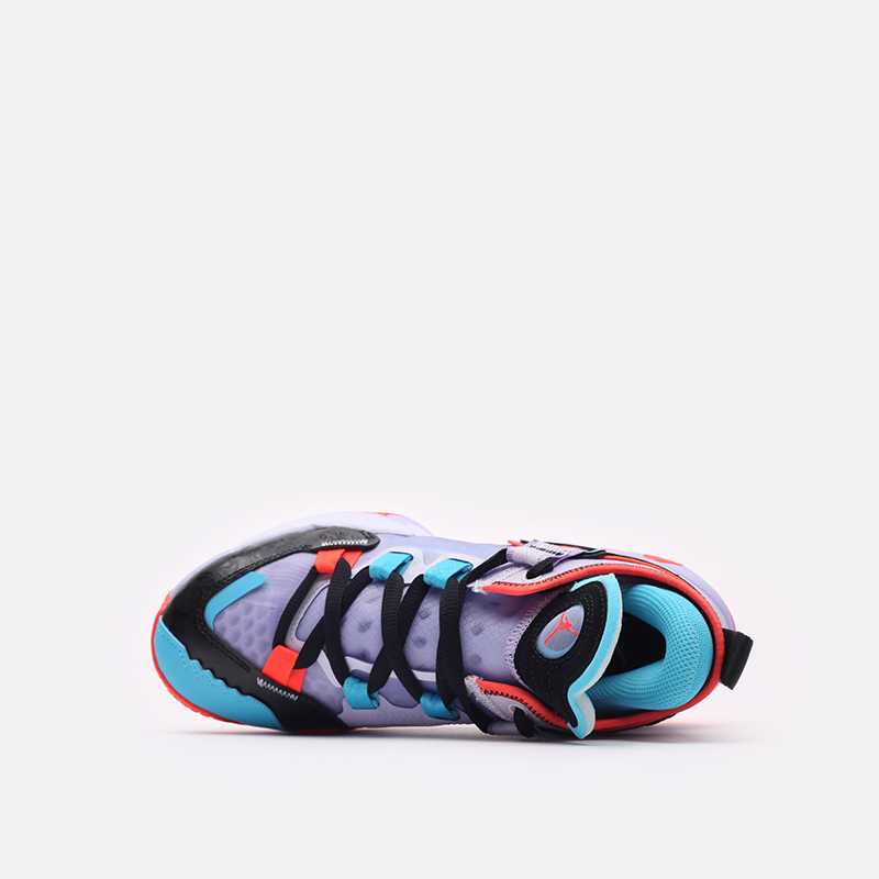 женские разноцветные баскетбольные кроссовки Jordan Why Not .5 (GS) DC3643-500 - цена, описание, фото 6