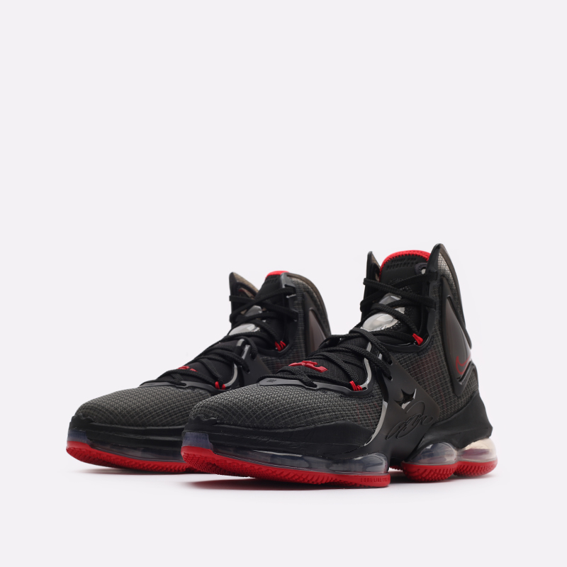 мужские черные баскетбольные кроссовки Nike Lebron XIX CZ0203-001 - цена, описание, фото 4