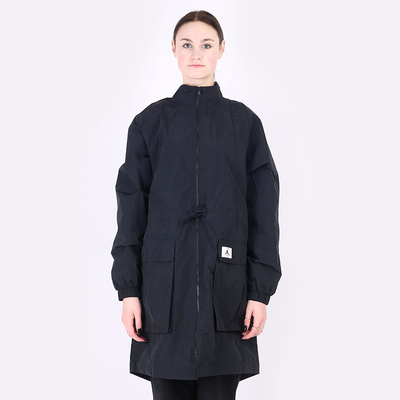 женская черная куртка Jordan Essentials Oversized Jacket DM5197-010 - цена, описание, фото 1