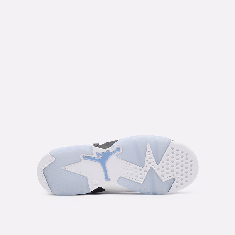 женские голубые кроссовки Jordan 6 Retro (GS) 384665-410 - цена, описание, фото 5