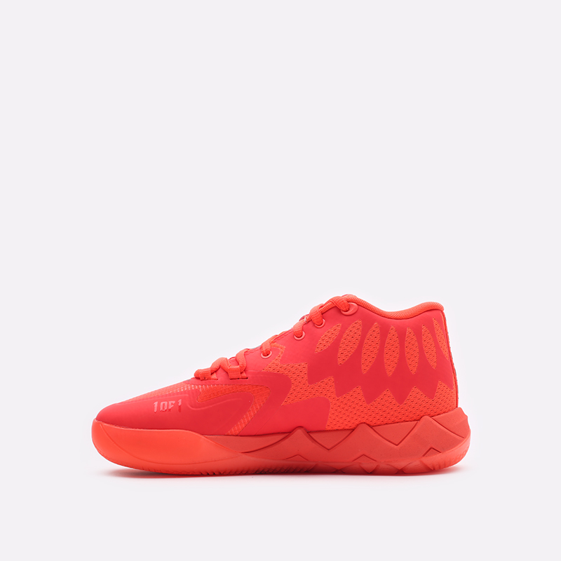 мужские оранжевые баскетбольные кроссовки PUMA MB1 37723702 - цена, описание, фото 2