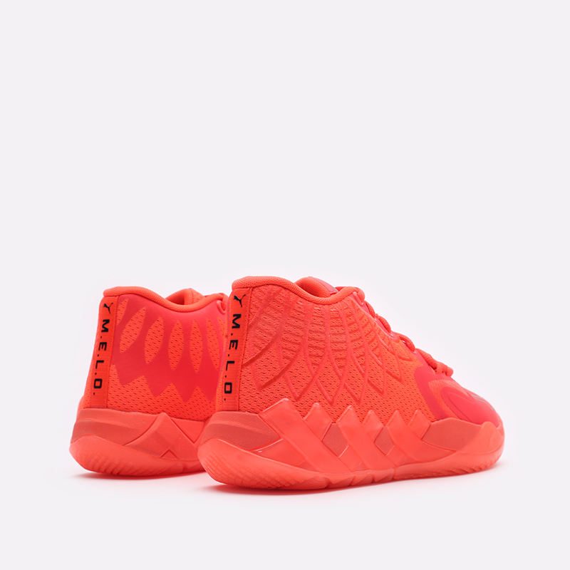 мужские оранжевые баскетбольные кроссовки PUMA MB1 37723702 - цена, описание, фото 3
