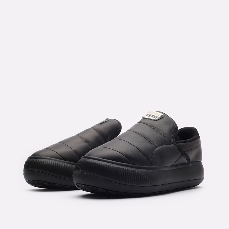 женские черные кроссовки PUMA Suede Mayu Slip-On Ith Wns 38443001 - цена, описание, фото 4