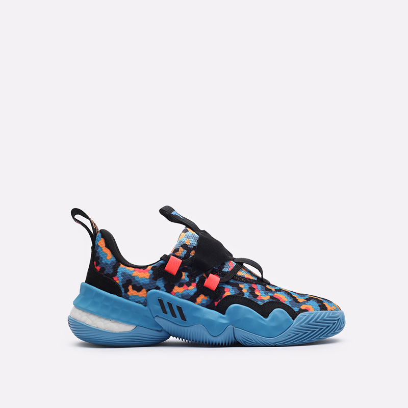 синие баскетбольные кроссовки adidas Trae Young 1 GY0289 - цена, описание, фото 1