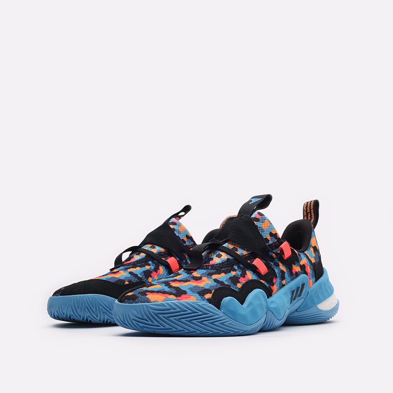  синие баскетбольные кроссовки adidas Trae Young 1 GY0289 - цена, описание, фото 4