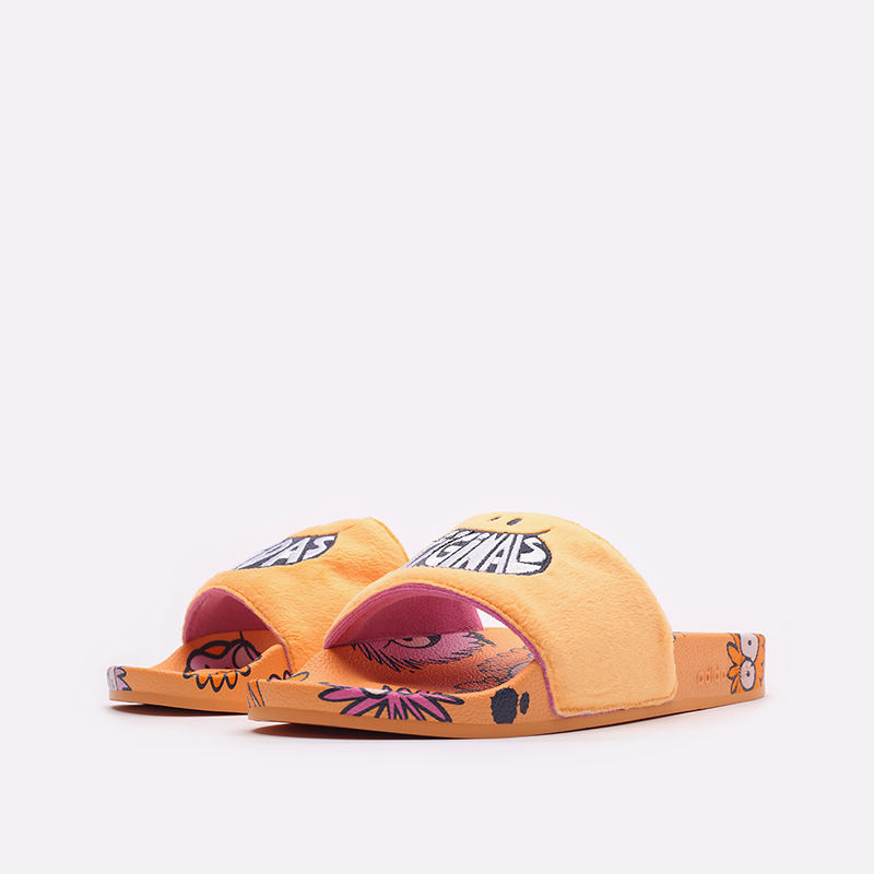  оранжевые сланцы adidas Adilette GY5768 - цена, описание, фото 4