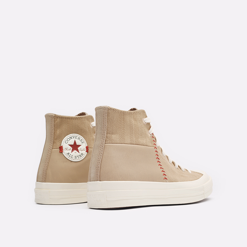 мужские бежевые кеды Converse Chuck 70 Hi 172667 - цена, описание, фото 3