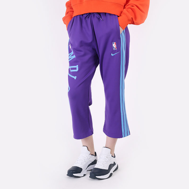 женские фиолетовые брюки Nike Los Angeles Lakers Courtside NBA Fleece Pant DB2162-504 - цена, описание, фото 1