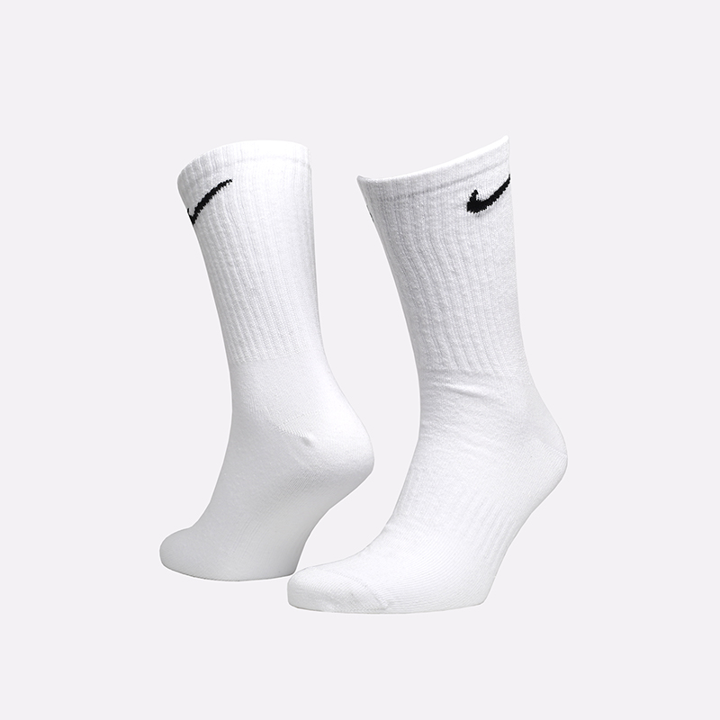мужские белые носки Nike Everyday Crew (3 Pairs) SX7676-100 - цена, описание, фото 1