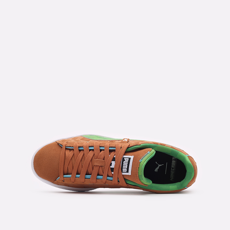 Мужские кроссовки PUMA x Minecraft Suede (38629001)  - цена, описание, фото 6