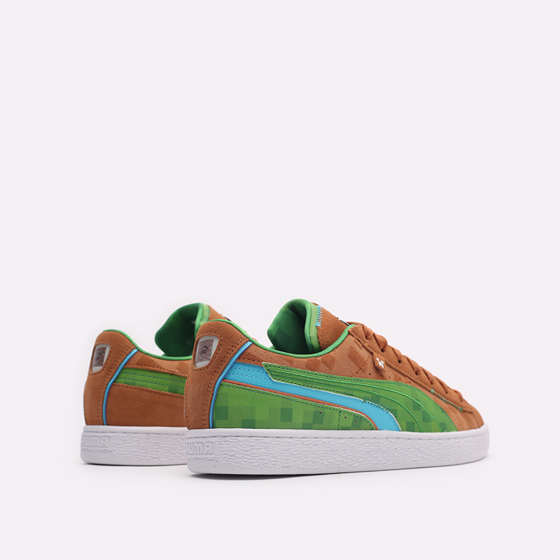 Мужские кроссовки PUMA x Minecraft Suede (38629001)  - цена, описание, фото 3