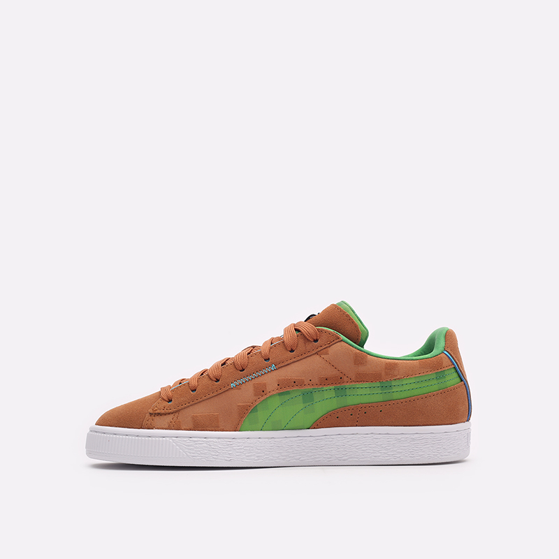 Мужские кроссовки PUMA x Minecraft Suede (38629001)  - цена, описание, фото 2