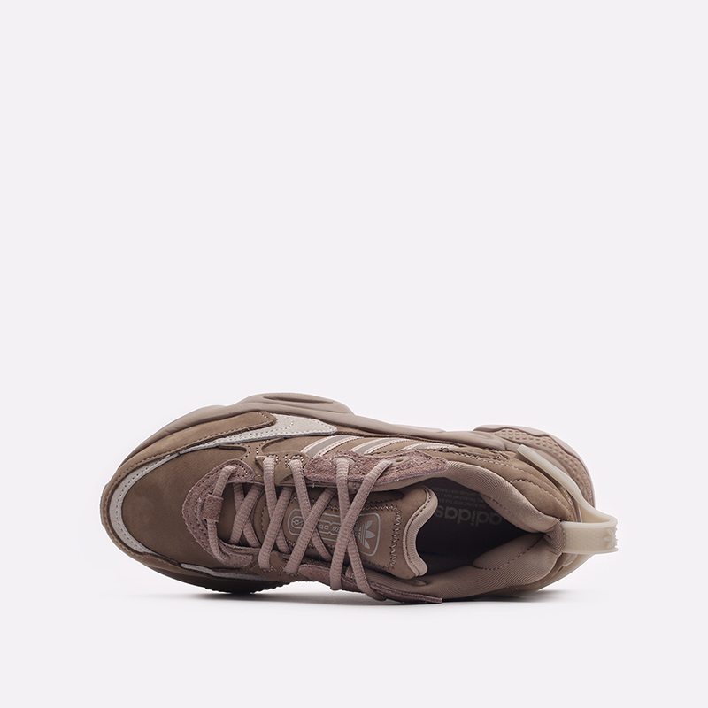 женские коричневые кроссовки adidas Ozweego Meta W GW3963 - цена, описание, фото 6