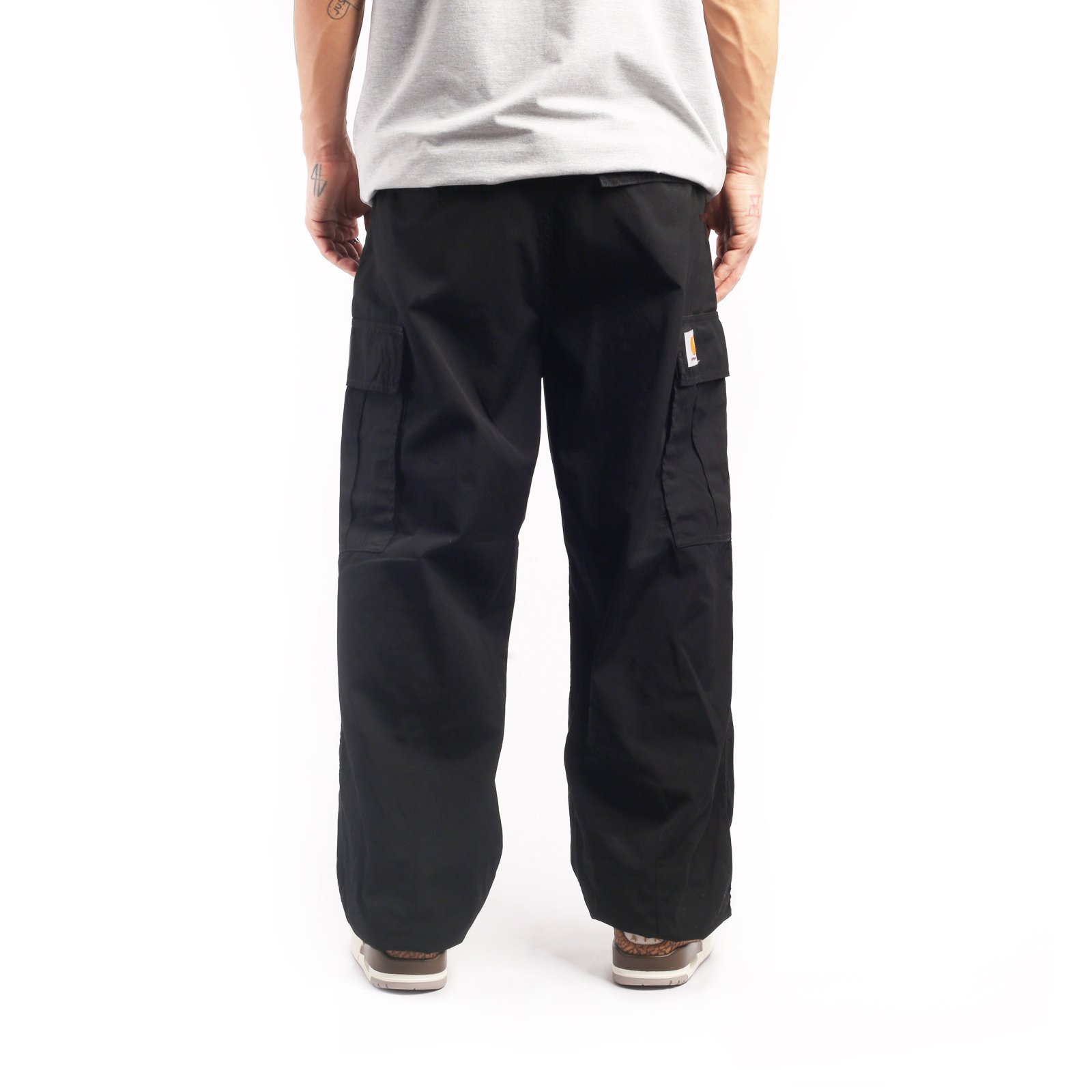 мужские черные брюки Carhartt WIP Cole Cargo Pant I030477-black - цена, описание, фото 2