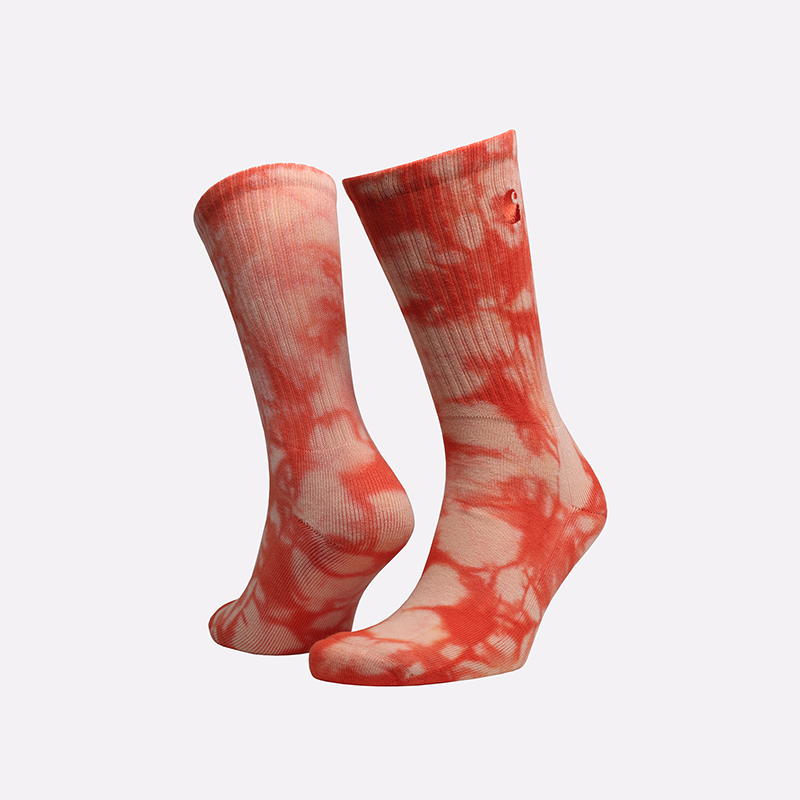 мужские красные носки Carhartt WIP Vista Socks I029568-grapefruit - цена, описание, фото 1