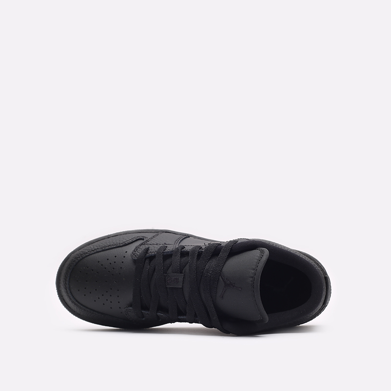 женские черные кроссовки Jordan 1 Low (GS) 553560-091 - цена, описание, фото 6