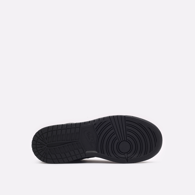 женские черные кроссовки Jordan 1 Low (GS) 553560-091 - цена, описание, фото 5