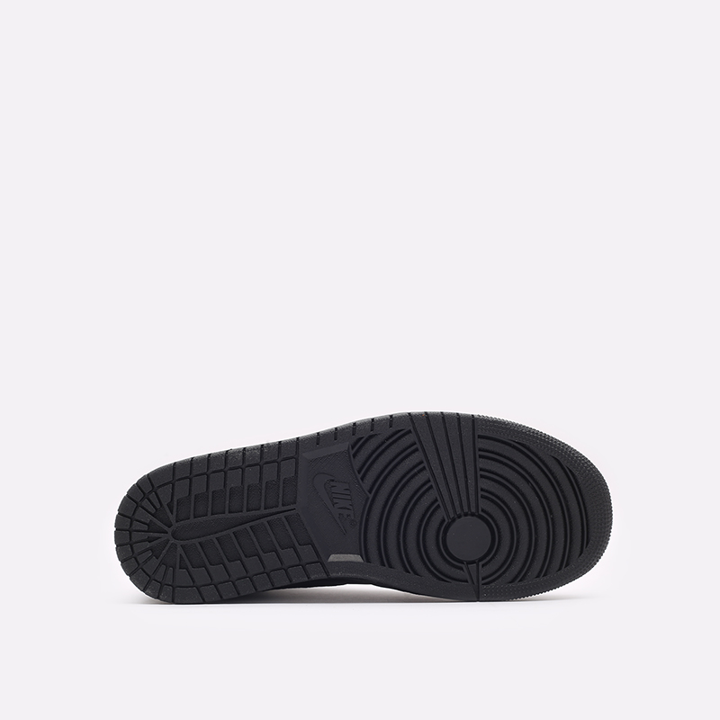мужские черные кроссовки Jordan 1 Mid 554724-091 - цена, описание, фото 5