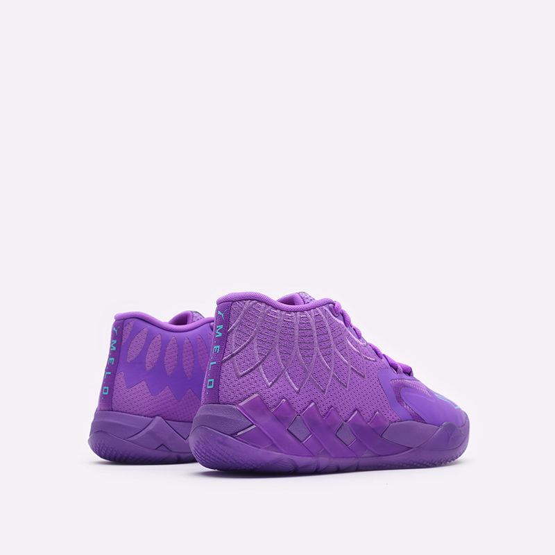 мужские фиолетовые баскетбольные кроссовки PUMA MB1 37723710 - цена, описание, фото 3