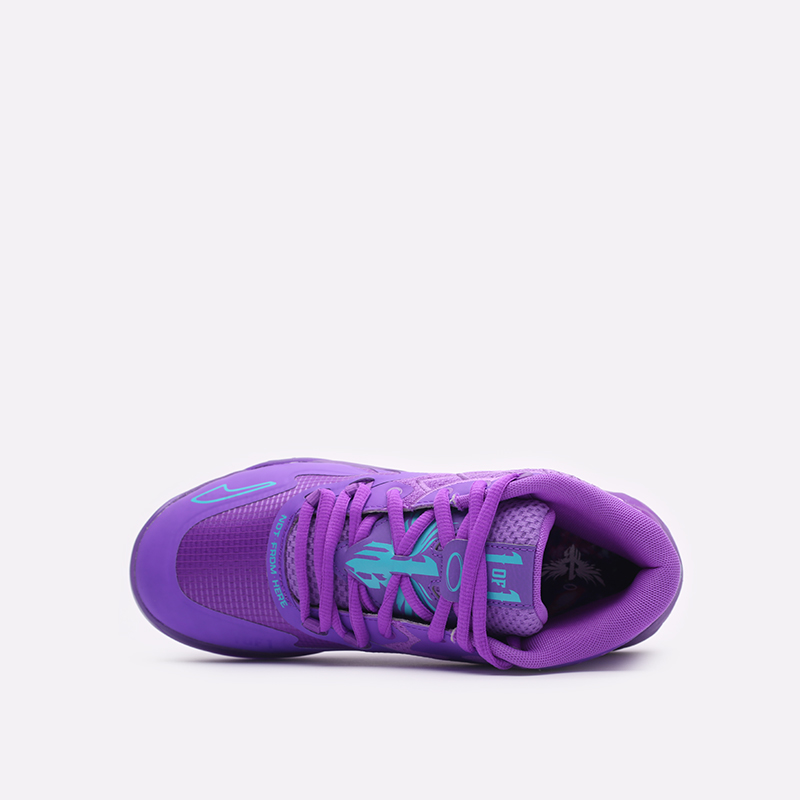 мужские фиолетовые баскетбольные кроссовки PUMA MB1 37723710 - цена, описание, фото 6