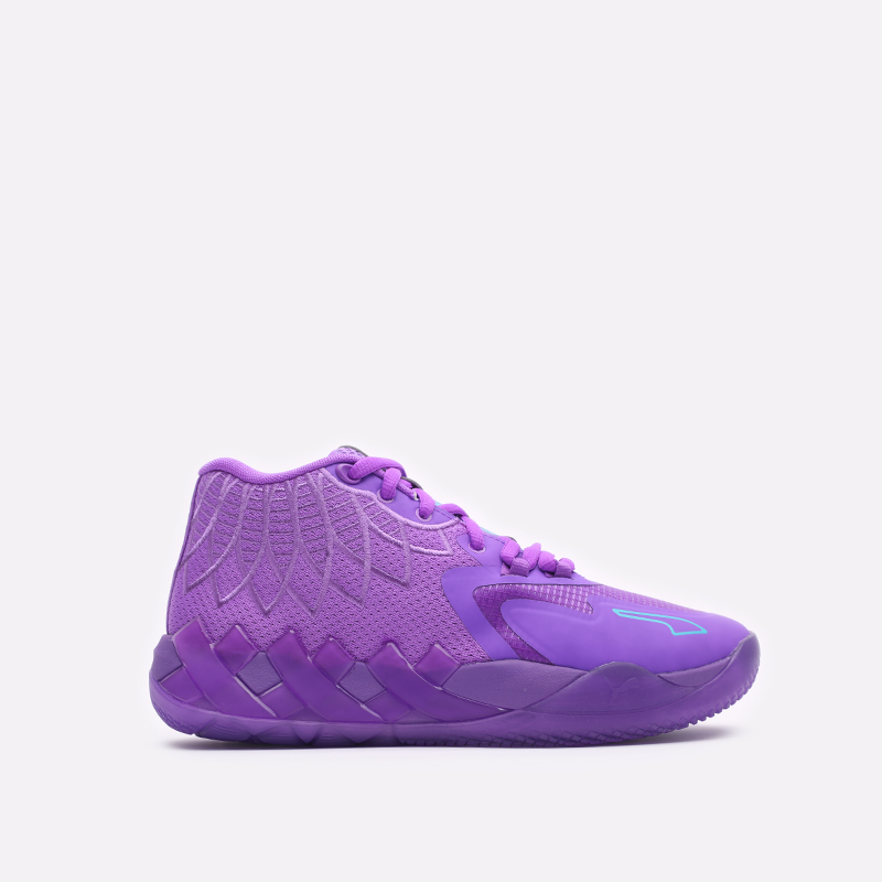 мужские фиолетовые баскетбольные кроссовки PUMA MB1 37723710 - цена, описание, фото 1