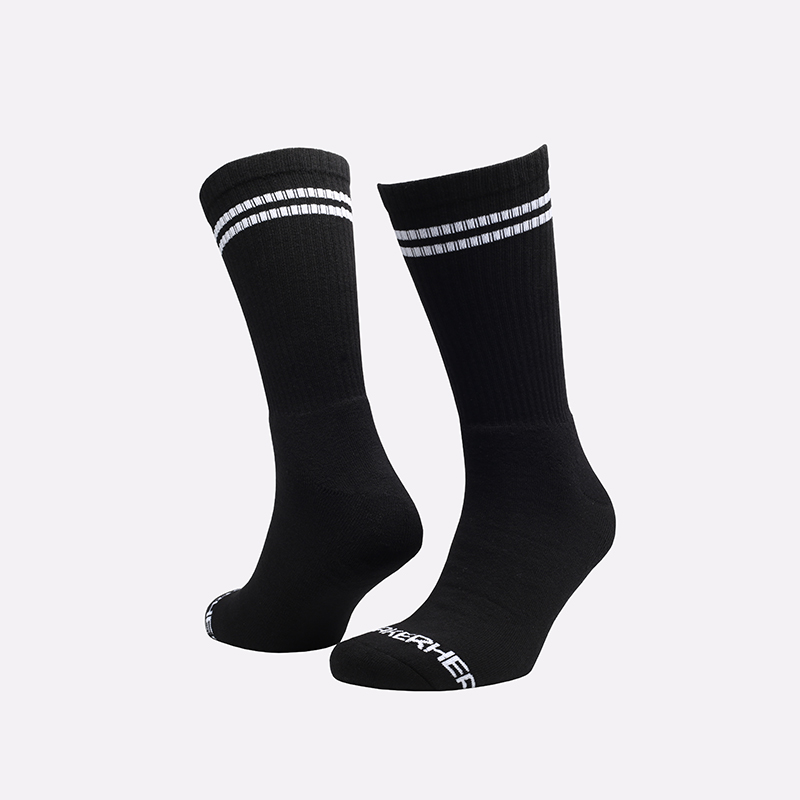 мужские черные носки Sneakerhead Logo Socks SH2022-black - цена, описание, фото 1