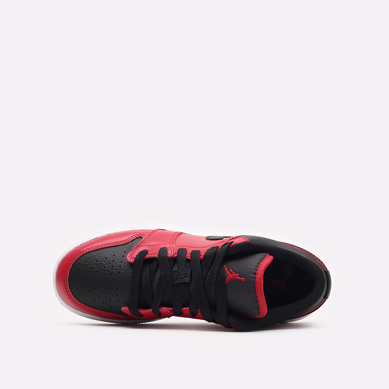 женские черные кроссовки Jordan 1 Low (GS) 553560-605 - цена, описание, фото 6