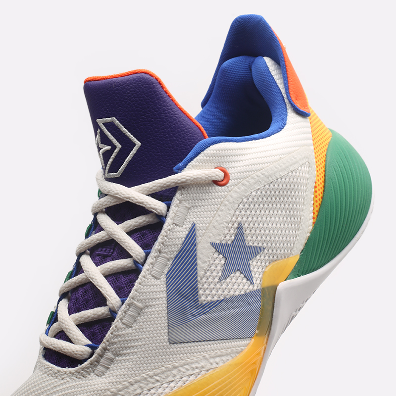 мужские разноцветные баскетбольные кроссовки Converse All Star BB Shift OX 172662 - цена, описание, фото 7