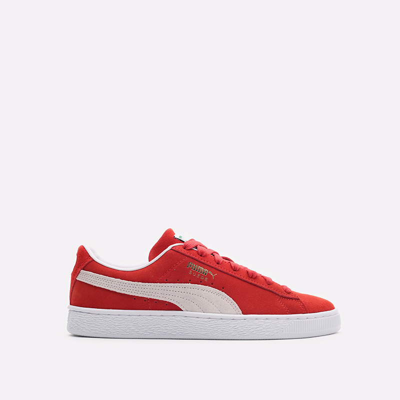 мужские красные кроссовки PUMA Suede Classic XXI 37491502 - цена, описание, фото 1