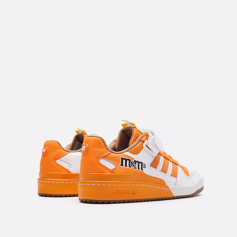 мужские оранжевые кроссовки adidas x M&Ms Forum Lo 84 GY6315 - цена, описание, фото 3