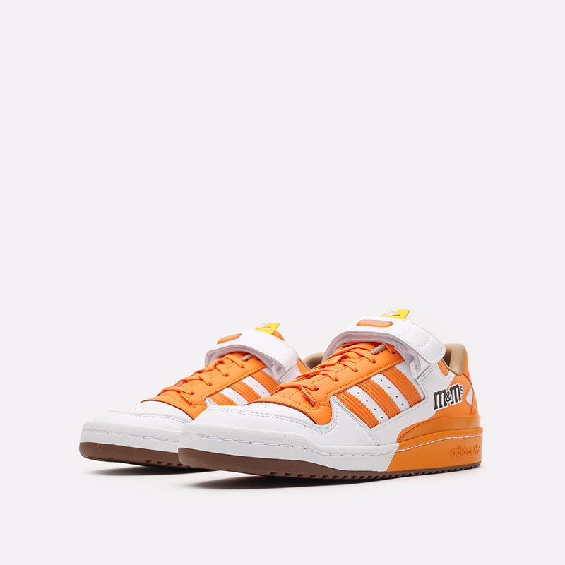 мужские оранжевые кроссовки adidas x M&amp;Ms Forum Lo 84 GY6315 - цена, описание, фото 4