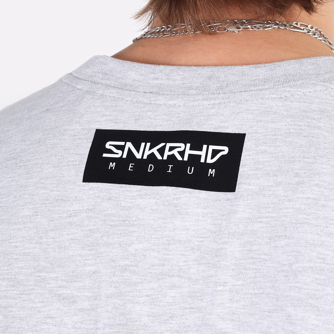 мужская серая футболка Sneakerhead Tee SNKRHD-gray - цена, описание, фото 4