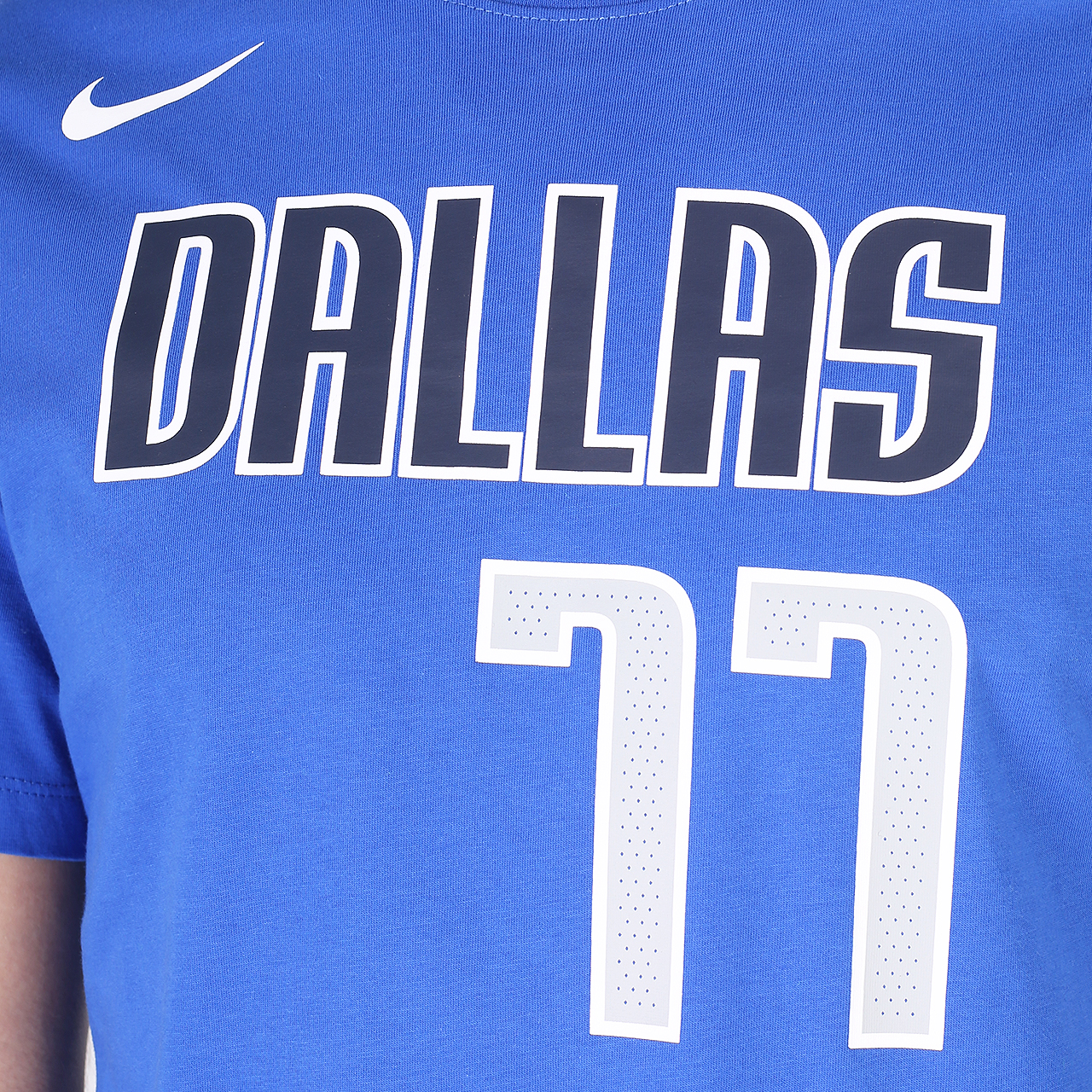 мужская синяя футболка Nike Luka Doncic Mavericks NBA T-Shirt CV8514-482 - цена, описание, фото 3