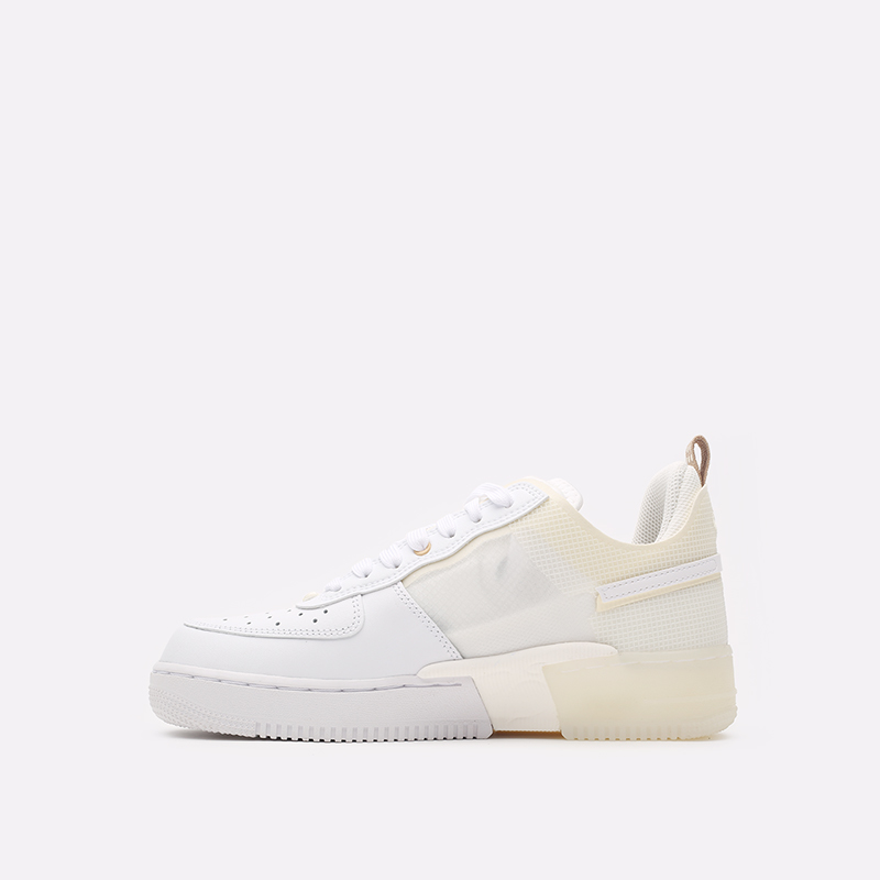  белые кроссовки Nike Air Force 1 React DH7615-100 - цена, описание, фото 2