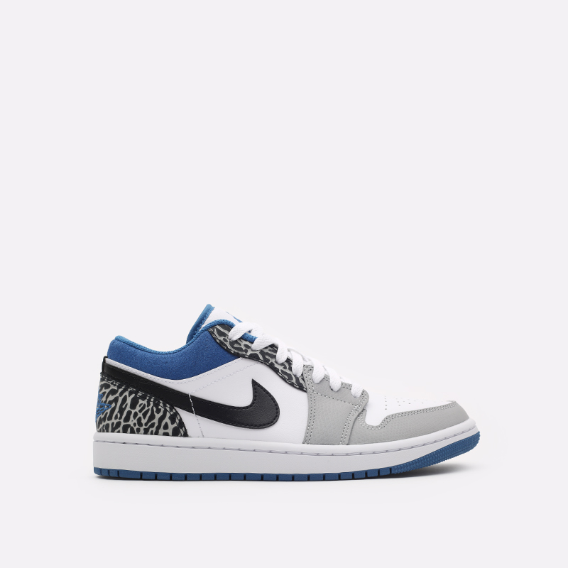 мужские синие кроссовки Jordan 1 Low SE DM1199-140 - цена, описание, фото 1