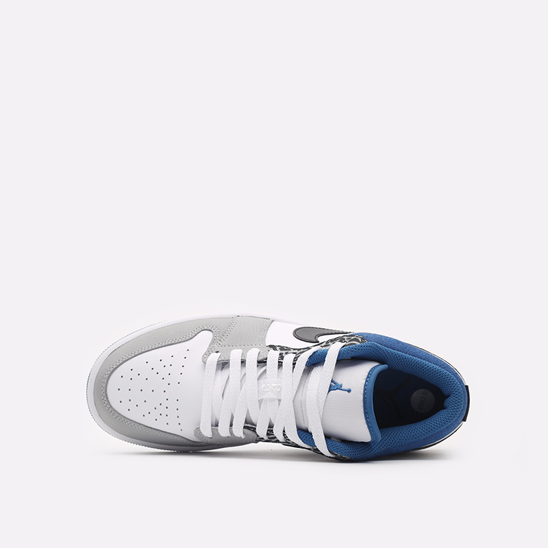 мужские синие кроссовки Jordan 1 Low SE DM1199-140 - цена, описание, фото 6