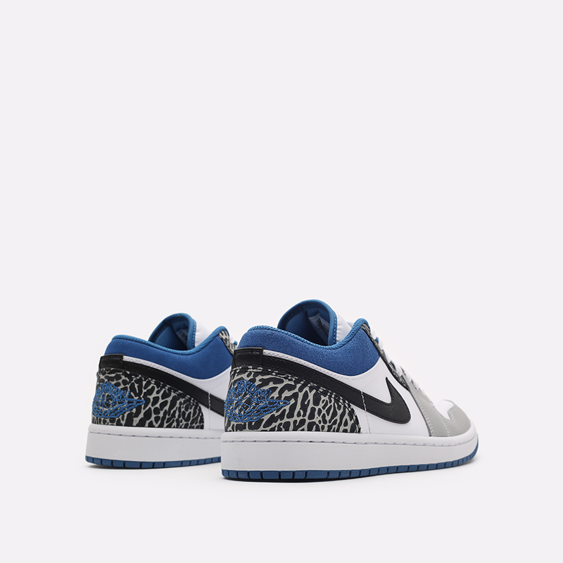 мужские синие кроссовки Jordan 1 Low SE DM1199-140 - цена, описание, фото 4