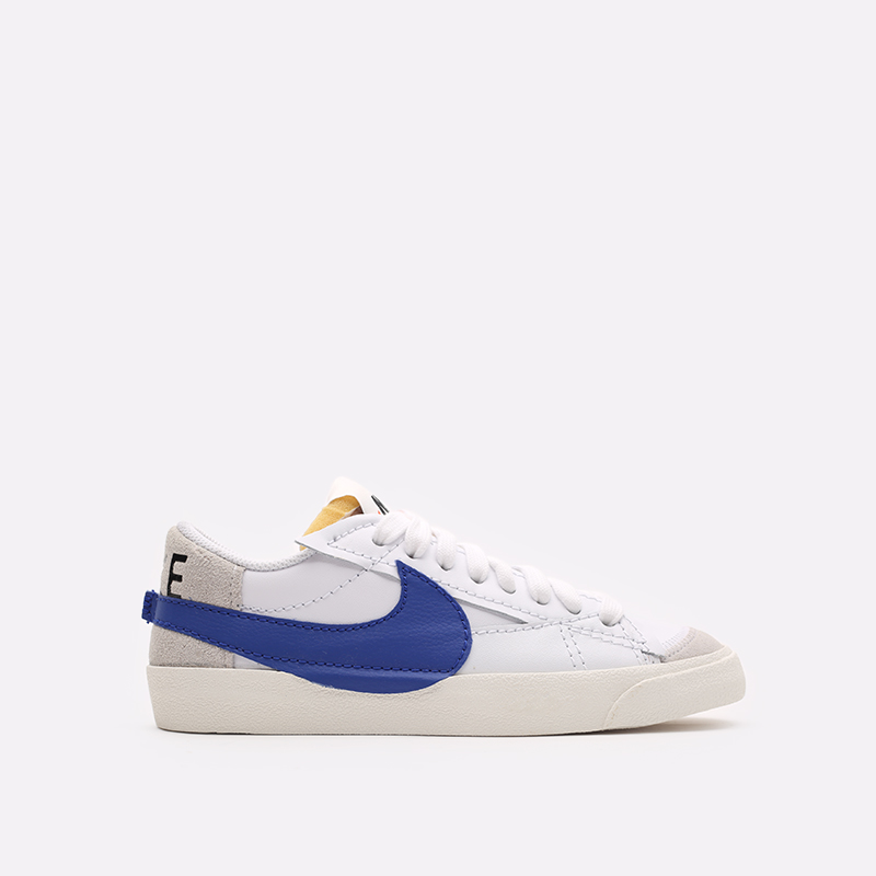 мужские белые кроссовки Nike Blazer Low &#039;77 Jumbo DQ8768-100 - цена, описание, фото 1