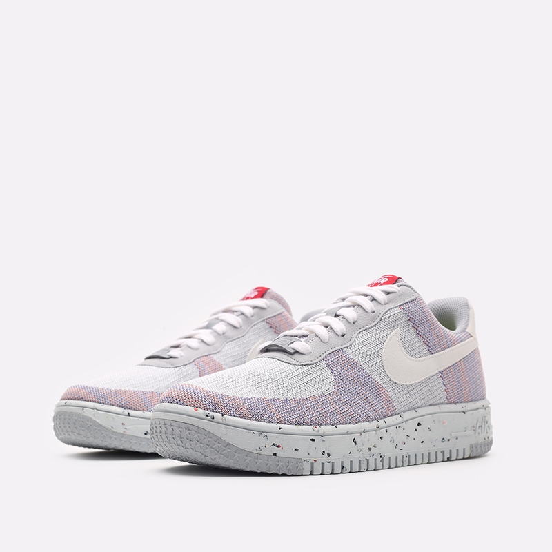  фиолетовые кроссовки Nike Air Force 1 Crater Flyknit DC4831-002 - цена, описание, фото 4