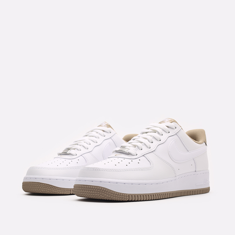 мужские белые кроссовки Nike Air Force 1 &#039;07 DR9867-100 - цена, описание, фото 4