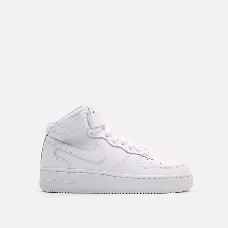 женские белые кроссовки Nike Air Force 1 Mid LE (GS) DH2933-111 - цена, описание, фото 1