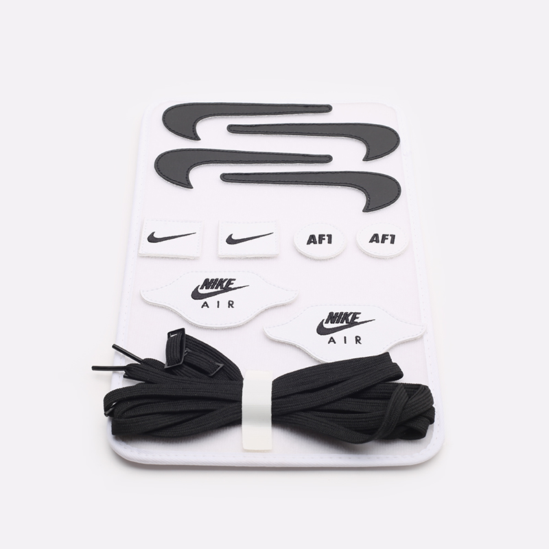 мужские белые кроссовки Nike Air Force 1/1 CV1758-100 - цена, описание, фото 2