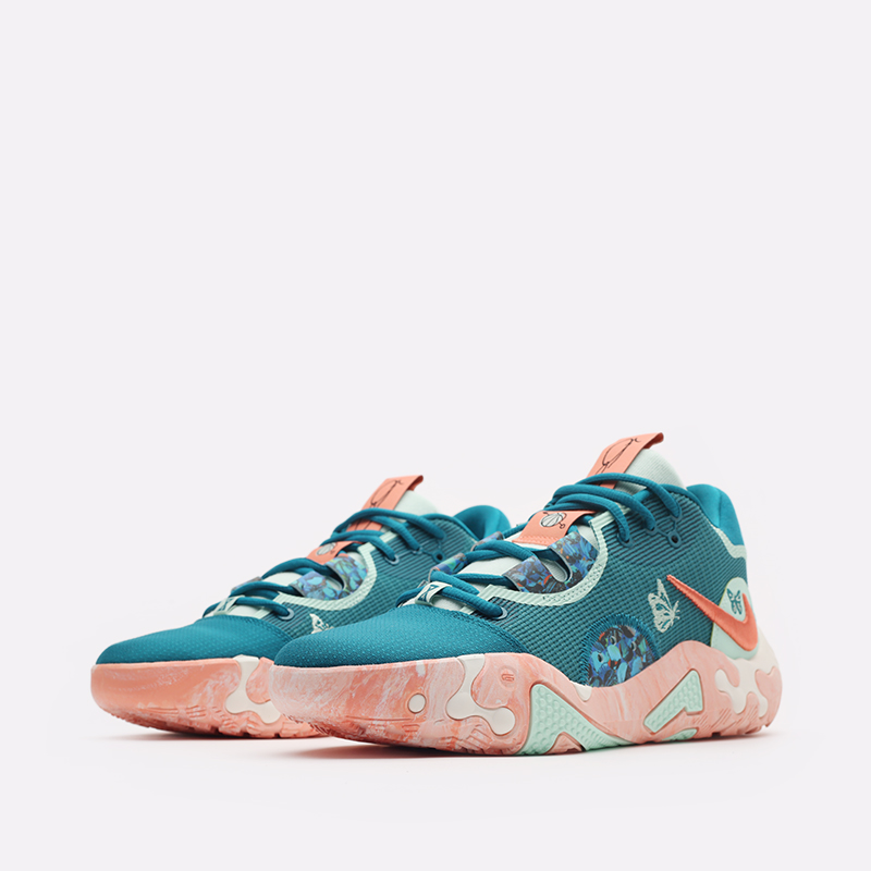 мужские зеленые баскетбольные кроссовки Nike PG 6 NRG EP DH8445-900 - цена, описание, фото 4