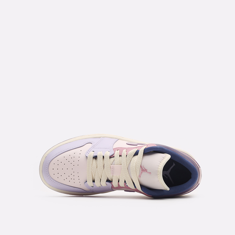 женские фиолетовые кроссовки Jordan WMNS 1 Low DZ2768-651 - цена, описание, фото 6