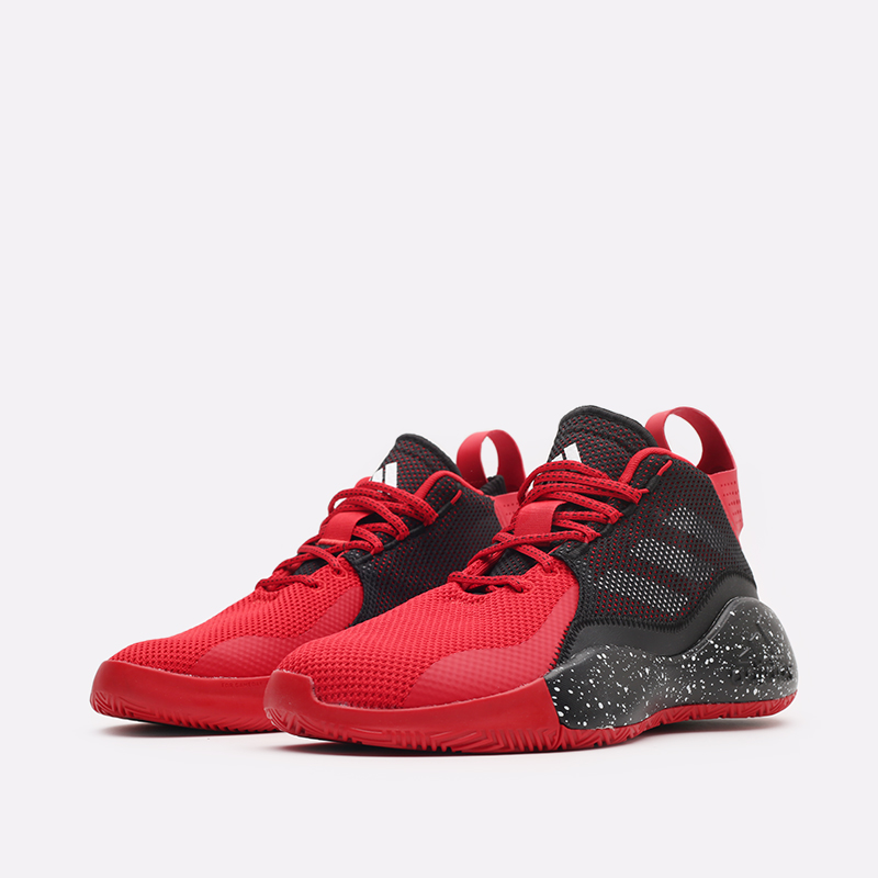  красные баскетбольные кроссовки adidas D Rose 773 2020 FW8656 - цена, описание, фото 4