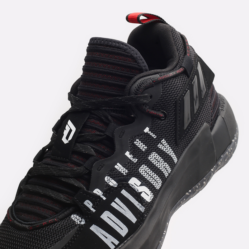  черные баскетбольные кроссовки adidas Dame 7 EXTPLY FY9939 - цена, описание, фото 7