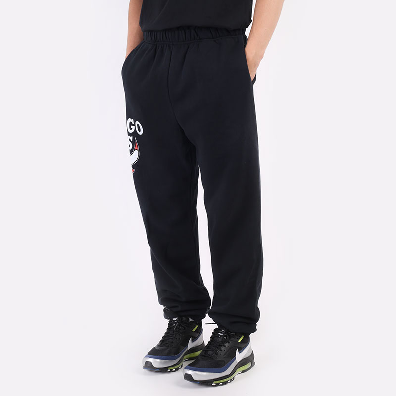 Мужские брюки Mitchell and ness NBA Chicago Bulls Pants (507PCHIBULBLK)  - цена, описание, фото 1